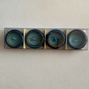 Pier 1 Impots Set of Four Tea Light Holders